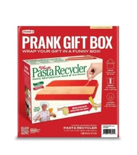 PASTA RECYCLER Prank Fake Gag Funny PARODY Joke Gift Box birthday retirement