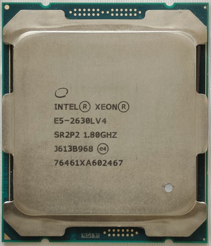 Intel Xeon E5-2630L v4 CPU processor SR2P2 10 core 1.8GHz LGA 2011-3 14 nm 55W - 第 1/3 張圖片