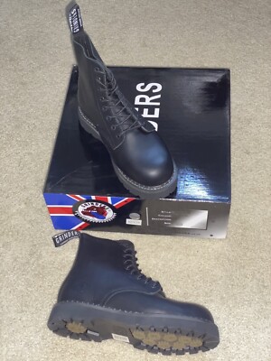 NEW, Never Worn! Grinders Cedric Size 8/42 Black Boots W/ Box!
