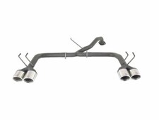 Ulter Endschalldämpfer Ersatzrohr re li je 2x100mm Honda Civic IX Bj 2011-2016
