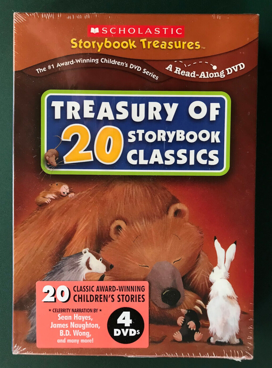 キッズ・ファミリー Treasury of 20 Storybook Classics DVD Treasury of 20 Storybook Classics (4-DVD set) MINT, FACTORY SEALED