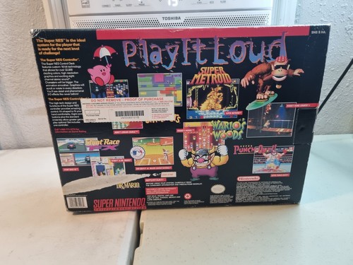 Super Nintendo SNES Super Game Boy Set Very Rare Walmart CIB Serials Match - Picture 21 of 24