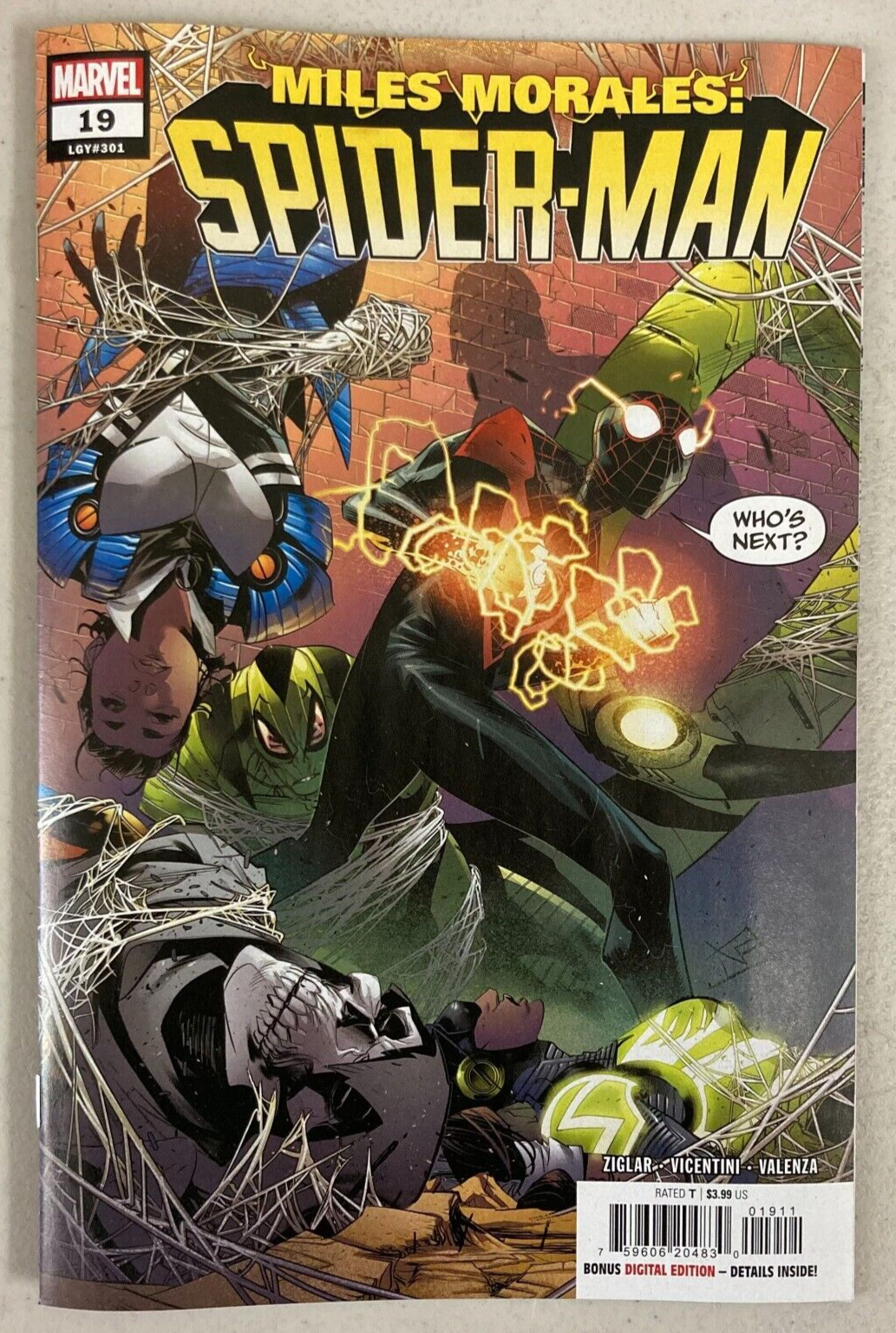 Miles Morales Spider-Man #19 (2024) VF/NM Ziglar Vicentini Marvel Comics