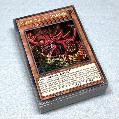 Yugioh Marik Strings Premium 54 Card Deck Slifer Sky Dragon Revival Jam ...