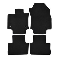 Velour FußMatten Automatten FüR Toyota RAV4 2019-2025 4-Tlg Schwarz