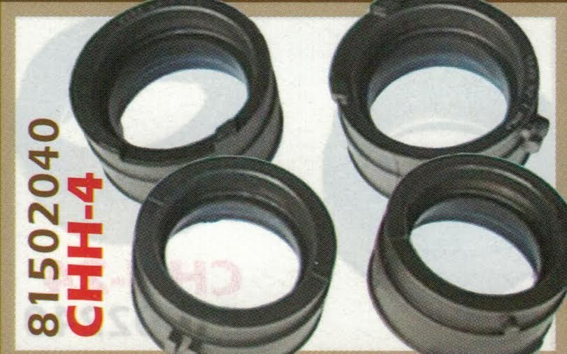 Pipes d'admission CBR 1000 F Honda - Kit de 4 manchons carburateur 1987-1999