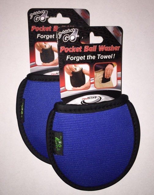 Proactive Green Go Pocket Ball Washer Red SGG009 010027965404 for sale