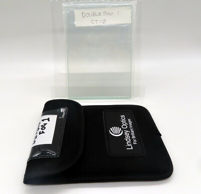 Tiffen 4x5.65'' Double Fog 1 Glass Filter MFR #45650DF1