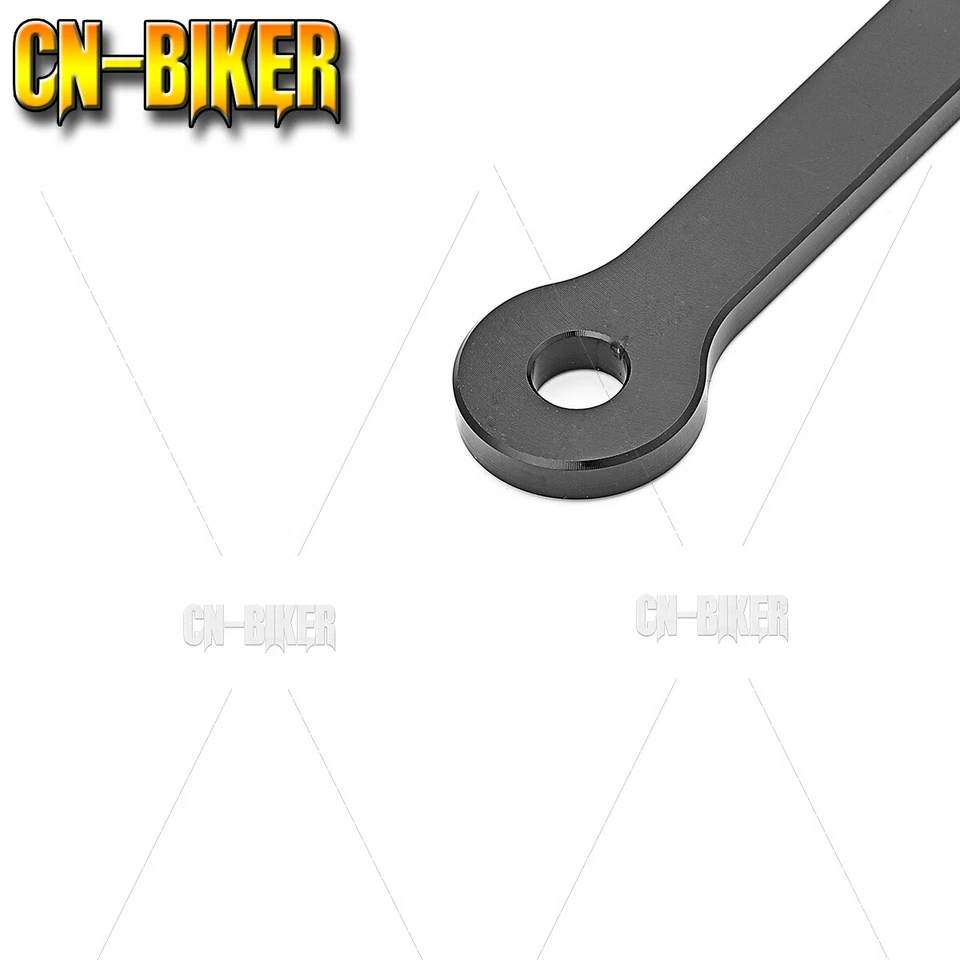 Juego de eslabones descensores ajustables traseros de 5" aptos para Kawasaki Ninja ZX-6R 1995-2021 Foto 4 de 4