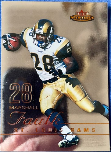 MARSHALL FAULK 2003 Fleer Mystique #73, St. Louis Rams