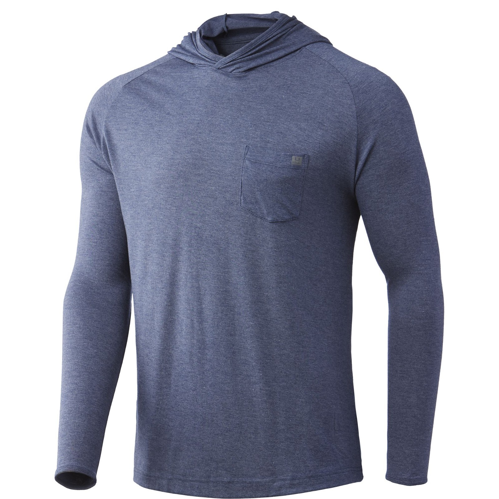 Легкая толстовка Huk Mens Waypoint с капюшоном цвет Саргассово море 7190₽