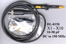 OSCILLOSCOPE PROBE BNC DL-8150 KIT 150 MHz for signal and Low Voltage Monitoring