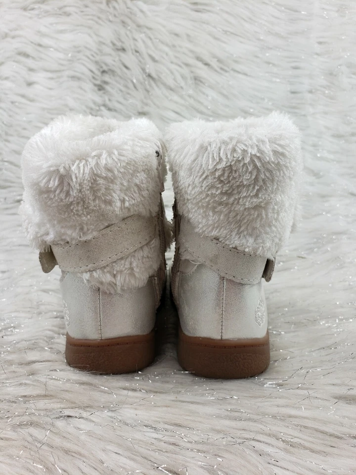 Botas de invierno OSH KOSH B'GOSH para niñas pequeñas talla 5 perlas Foto 4 de 4