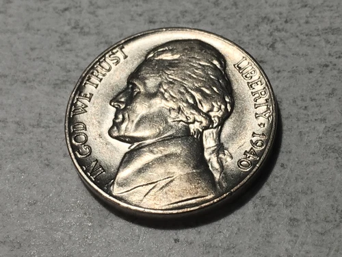 1940-P Jefferson Nickel — photo from another recent sale