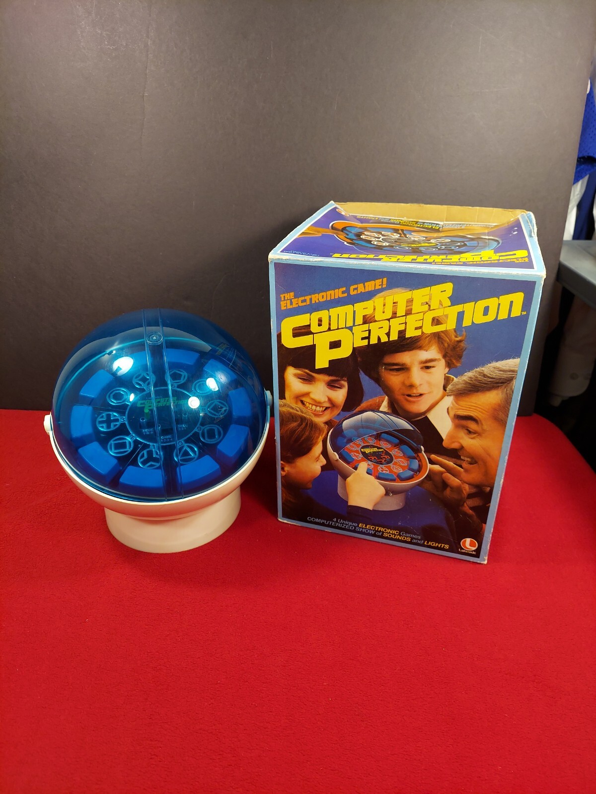 Vintage Computer Perfection The Electronic Game W Box Lakeside TESTED