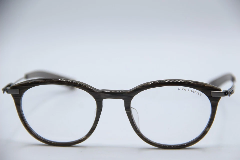 NOVO ÓCULOS DE SOL DITA LANCIER LSA-402 DLX402-50-04 BCH-SLV ARMAÇÃO AUTÊNTICA 50-21 - Imagem 2 de 4