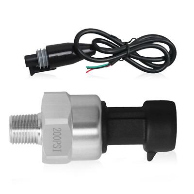 New 200Psi Pressure Transducer Transmitter DC 5V for Oil Tank Gas Tank