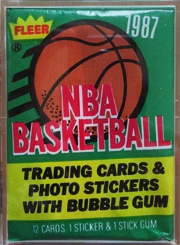 Mike Gminski #41 1987 Fleer card