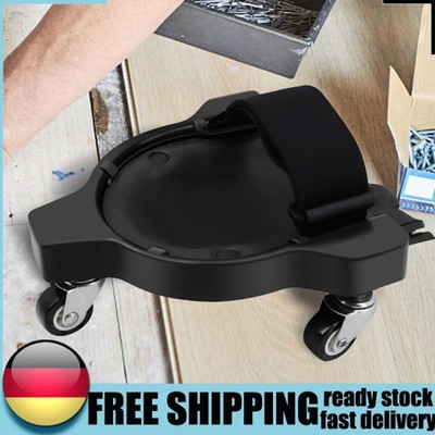Woodworking Universal Wheels with Adjustable Straps Plastic Rolling Kneeling Pad