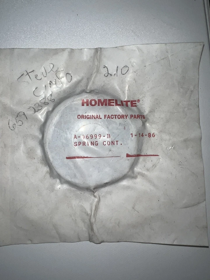 Homelite A-96999-B String Trimmer Rewind Spring for ST-200 Nos Oem - Image 2 of 2