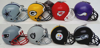 christmas football helmet Ornament blown glass and is hand Kansas City Chiefs Helmet Hallmark