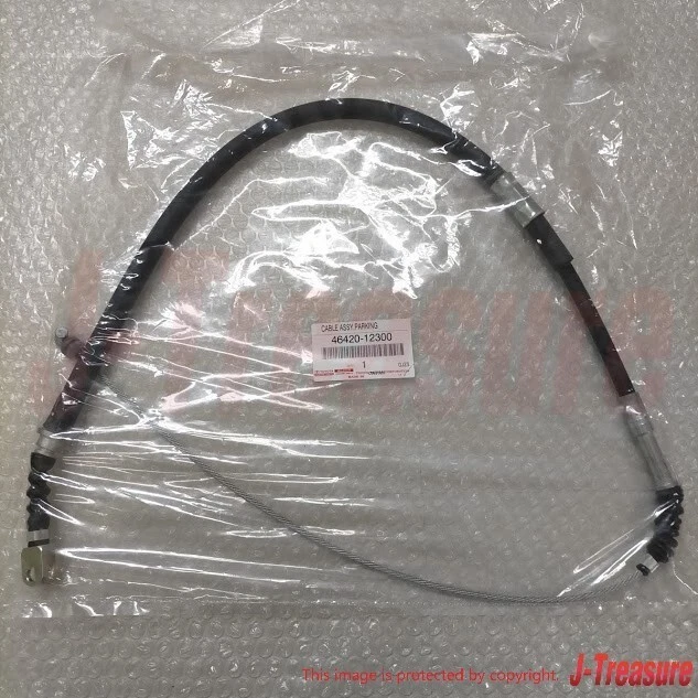 Juego de cables de freno de estacionamiento genuinos para TOYOTA LEVIN TRUENO AE86 frenos de disco OEM Foto 2 de 4