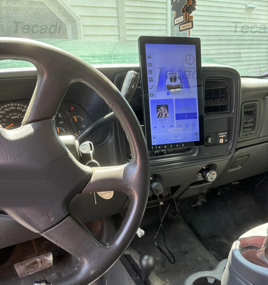 For 2003-2006 Chevrolet Silverado 1500 2500 3500 Carplay Android 15 Stereo Radio Foto 2 de 4