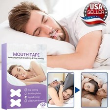 120PCS Strip Mouth Tape Gentle for Better Nose Improved Breathing Reliefs 2026