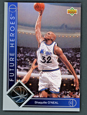 1993-94 Upper Deck Future Heroes Insert #35 Shaquille O’Neal Orlando Magic HOF