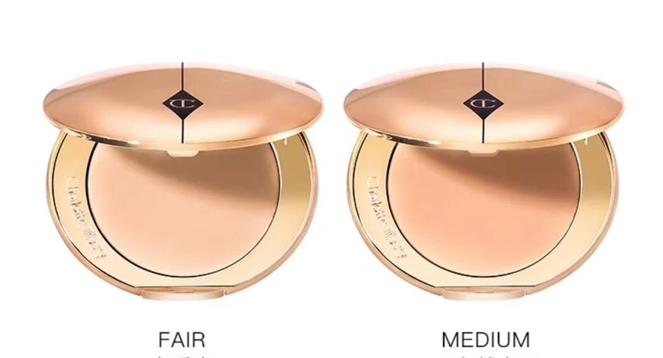 Charlotte Tilbury Airbrush Flawless Finish Powder Full Size 8g Fair or Medium UK - Bild 2 von 4