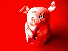 1991 D Capsule Figure Funny Piggy Bank SAXOPHONE SEPP