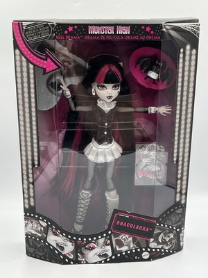 Monster High Draculaura Reel Drama Fashion Doll 2022 - NRFB minor box wear