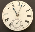 Antique Waltham Home Watch 1876 Pocket Watch Movement 14s 7j Good Balance Parts
