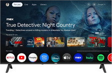 50-Inch UHD Smart Google TV, Frameless LED, HDR10, Wi-Fi