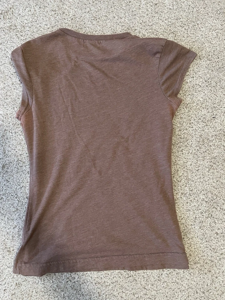 Camiseta Top Bebé Vintage Y2K Next Era Necesito Supervisión Suave Elastizada Xs S Foto 2 de 4