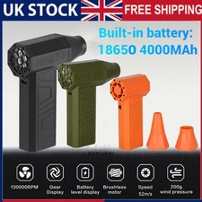 130000 RPM Turbo Blower Jet Fan Rechargeable Violent Turbofan Brushless Motors