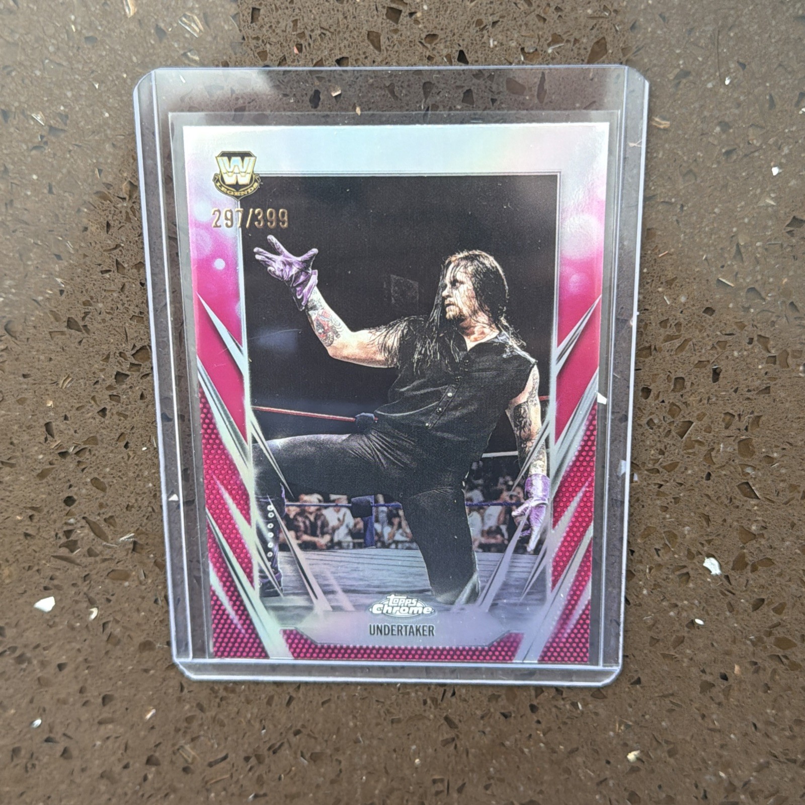 2026 Topps Chrome Undertaker PINK Refractor /399