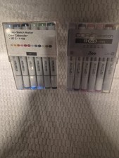2 NEW Copic Sketch Markers 12-Piece Sketch Set 1 Set C F-938 1is 12 Ex-5 Colors