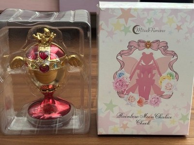 Bandai Sailor Moon Miracle Romance Rainbow Moon Karis Cheek Compact w Display