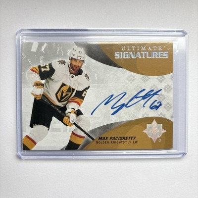 Max Pacioretty - 2020-21 Upper Deck Ultimate Signatures - Auto Autograph Vegas