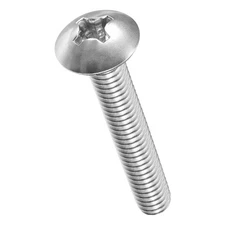 Machine Screws Phillips Head(5/16"-18x2") 25Pcs, Silver