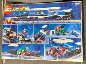 Lego 4561 System 9V Train Railway Express 97% Complete Manuals Box Works READ