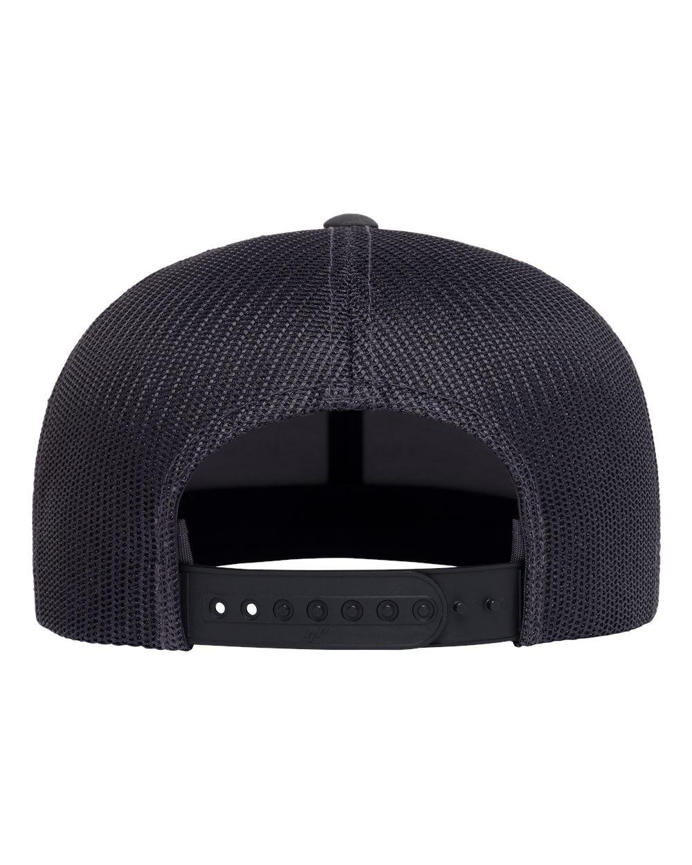 Yupoong Retro High Profile Trucker Hat Mesh Back Flat Bill Cap Snapback