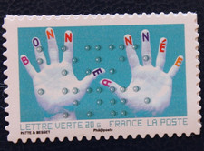 Timbre autoadhésif n°771 (de carnet) - Bonne Année - Neuf ** - 2012