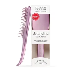 Tangle Teezer Chrome Ultimate Detangler Brush for Wet & Dry Hair, Eliminates Kno