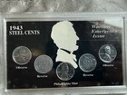 1943 Lincoln Steel Cents Emergency Issue