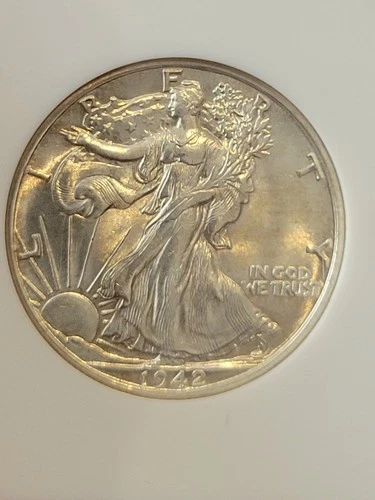 1942 Walking Liberty Half Silver Dollar PCGS MS65 Gem Brilliant Uncirculated!!!