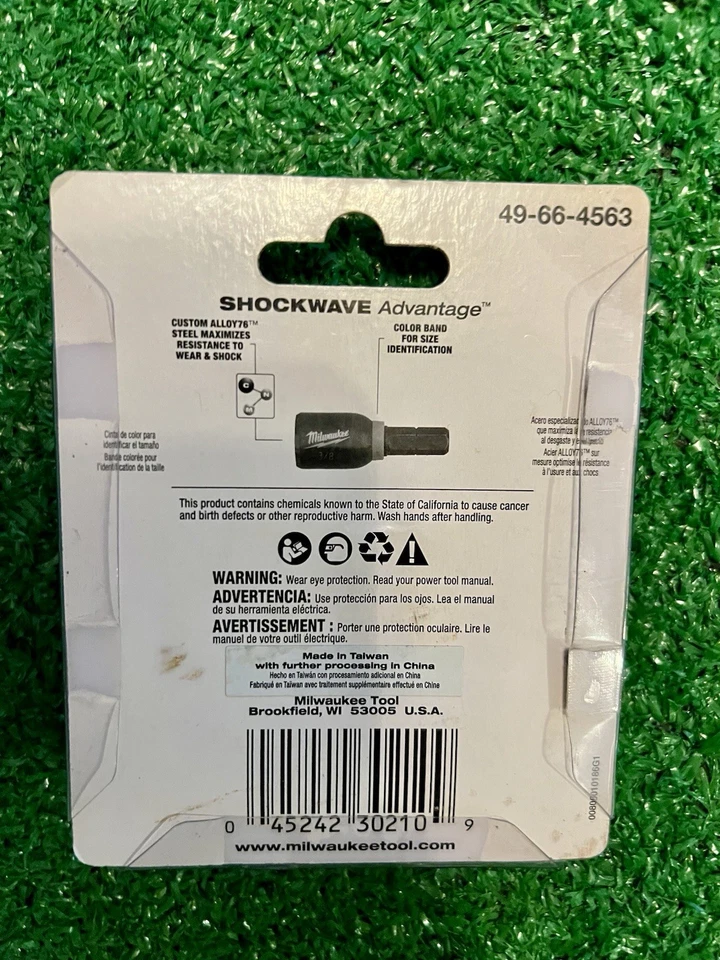 Milwaukee 49-66-4563 SHOCKWAVE Insert Nut Driver Set (5 PC) - Image 2 of 2