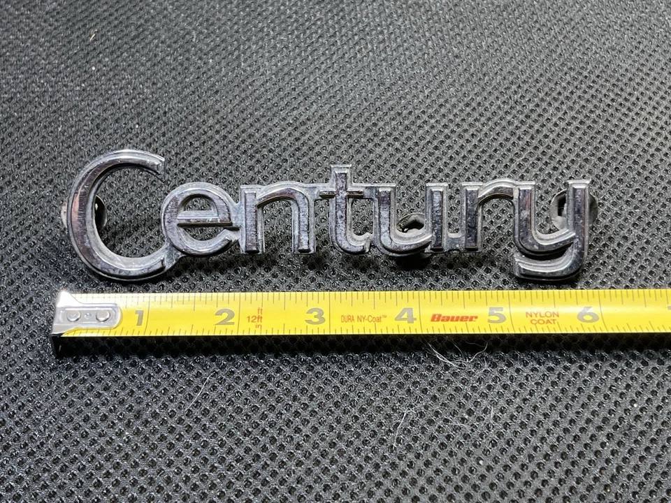 1973-1974 Buick Century emblema insignia original de fábrica OEM Foto 2 de 4