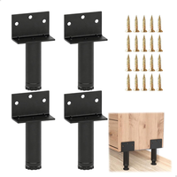Verstellbare MöBelfüßE, MöBelfuß Verstellbar 8 Cm - 9.5 Cm, MöBelfuß HöHenverste
